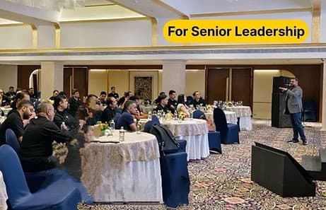 AI training session for senior leadership
