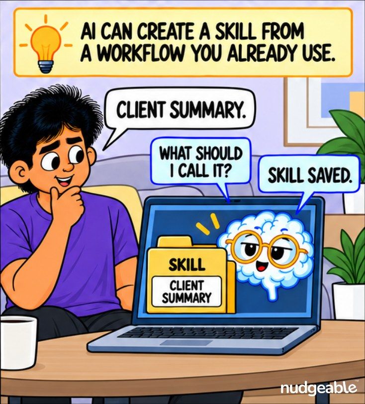 Comic panel: name it and it is saved