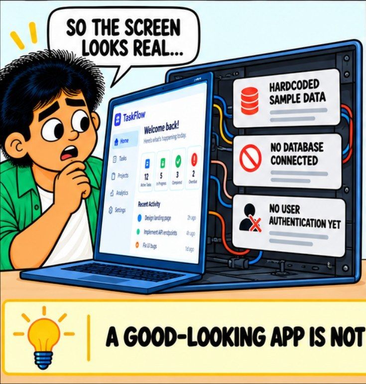 Comic panel: what is missing behind the screen